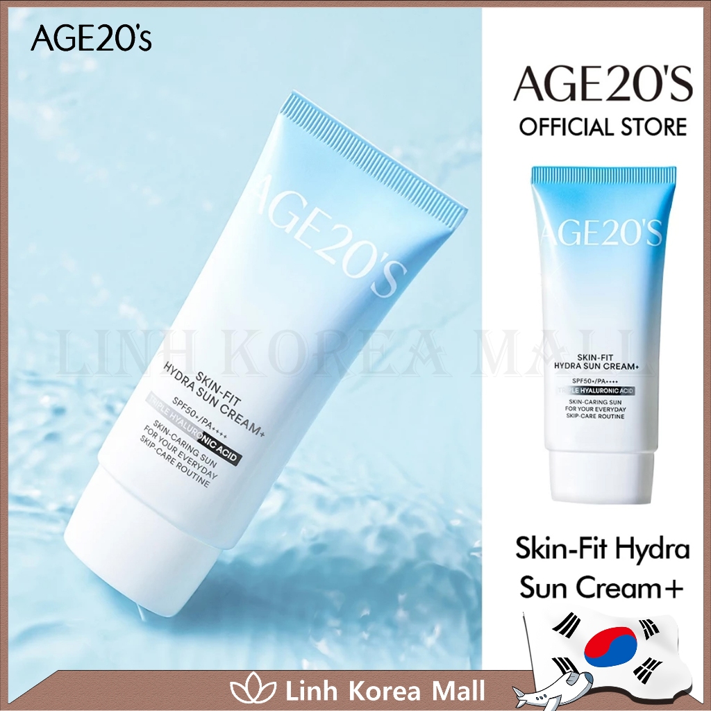 [AGE20s] Kem Chống Nắng AGE20’s Skin Fit Moisture Sun Cream Plus SPF50+ PA++++ 50ml
