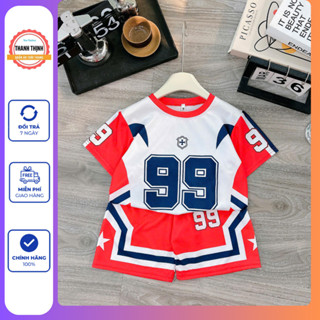 (14-52kg) Bộ quần áo thể thao trẻ em đỦ size mẫu AV chất liệu co dãn thoáng mát. H39