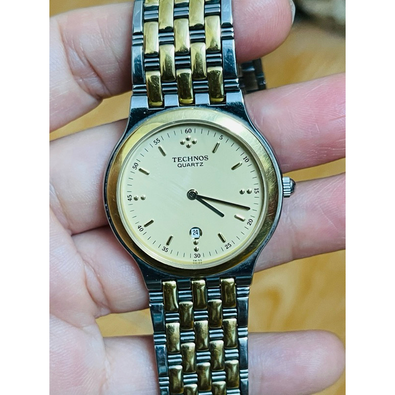 Đồng hồ Technos Thụy dây Demi nam nữ đeo đẹp.