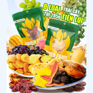 Trái cây sấy dẻo TANU NUTS mix các loại hoa quả sấy dẻo ăn kèm hạt dinh dưỡng cho bà bầu, ăn kiêng, giảm cân.