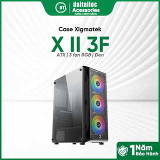 Case Xigmatek Gaming X II 3F | Chính Hãng | Bảo Hành 12 Tháng