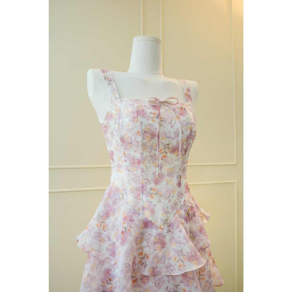 TIELA Đầm váy hoa bốn tầng-Sadie Dress | BigBuy360 - bigbuy360.vn