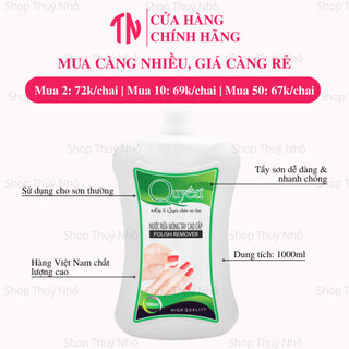   HÀNG LOẠI 1  Nước rửa móng tay nước tẩy móng tay,Acetone,Axeton chùi móng tay Quyên - 1000ml 