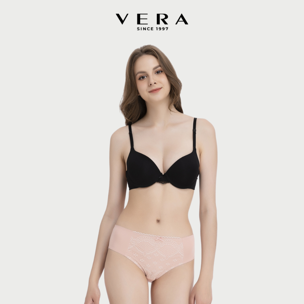 Quần Lót Lưng Cao Misaki Microfiber Phối Ren - M1082