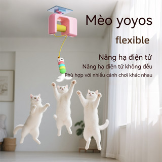 Đồ Chơi Mèo Tự Động Thông Minh Moorpet - Treo Cửa Đu Đư Tự Nâng Cấp，Giảm Chán, Giải Trí Cho Thú Cưng