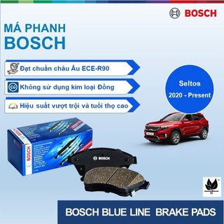 MÁ PHANH TRƯỚC BOSCH BLUE LINE: KIA SELTOS  ĐỜI XE 2020 ĐẾN NAY
