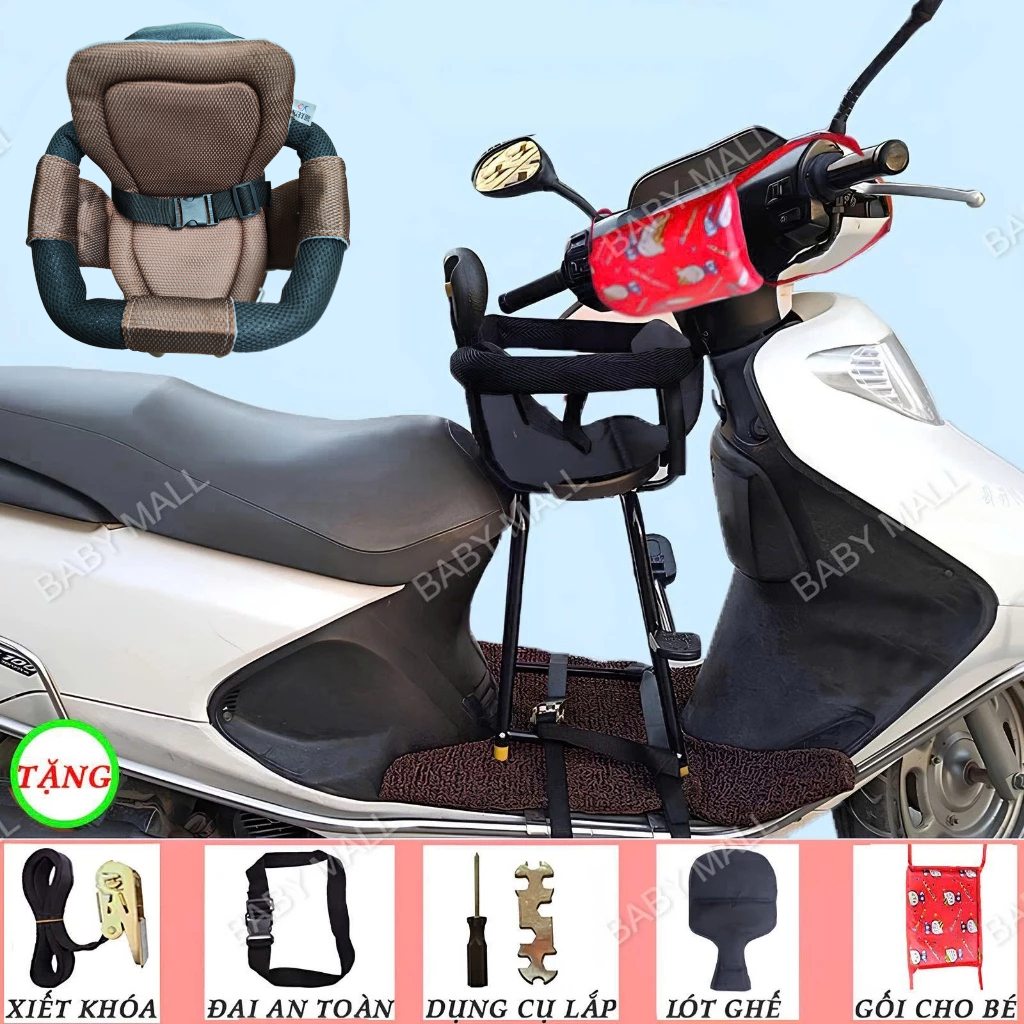 TẤM LÓT NGỒI GHẾ XE MÁY CHO BÉ