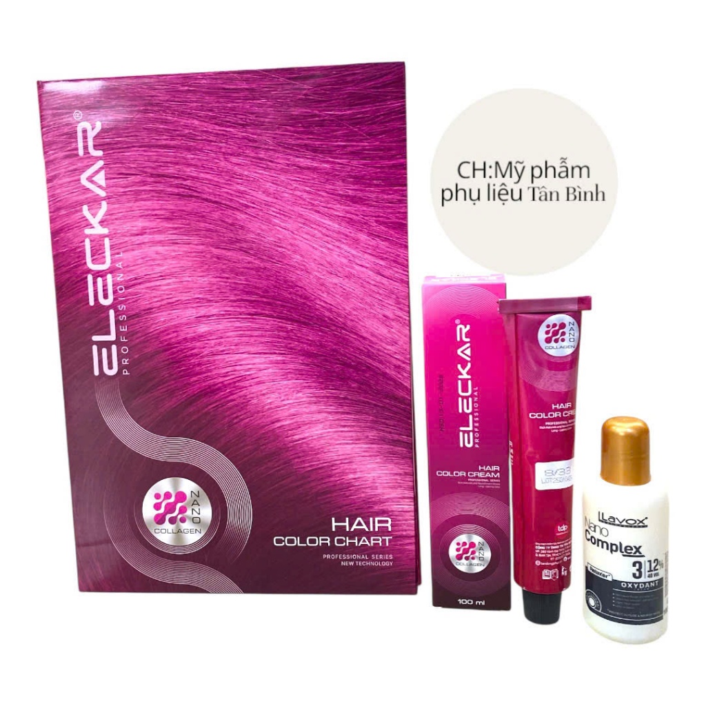 Kem nhuộm tóc Eleckar nhuộm lẻ