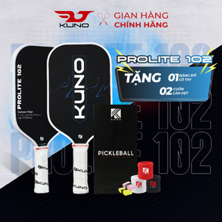 Vợt Pickleball KUNO Prolite 102 Chính Hãng – Lõi Tổ Ong, Carbon Fiber, Lối Đánh Công Thủ Toàn Diện