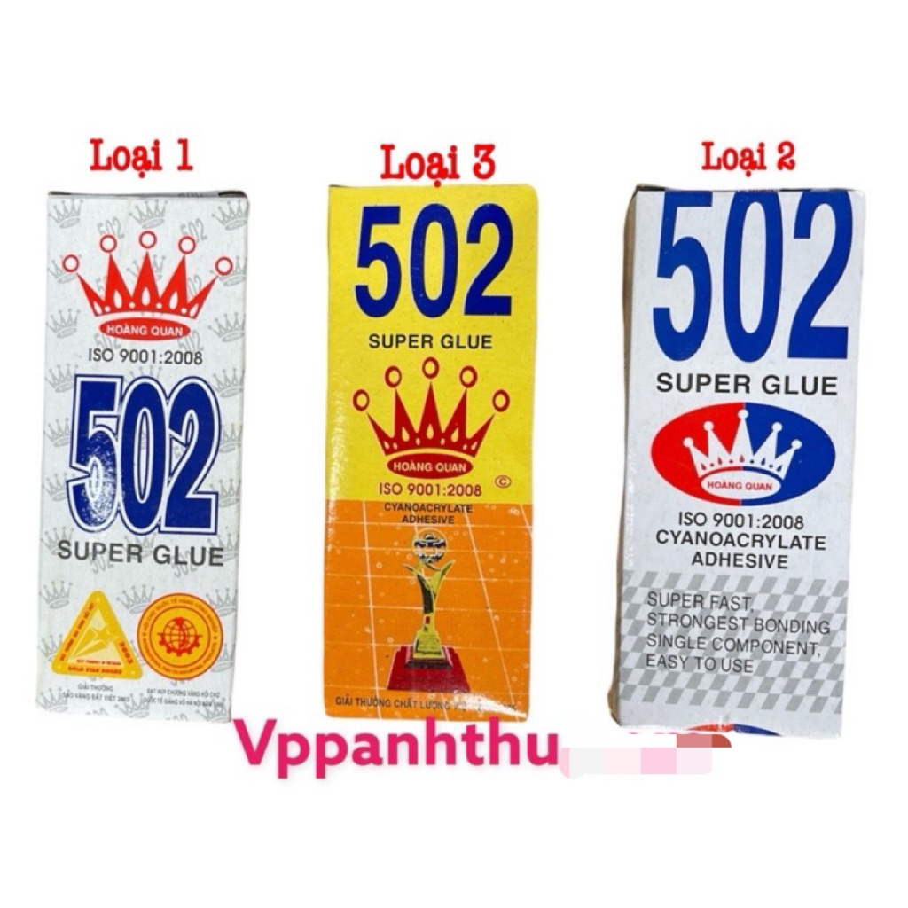 KEO 502  - KEO DÁN SẮT ĐỦ LOẠI