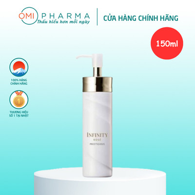 Sữa Rửa Mặt Tạo Bọt Mềm Mịn Prestigious Smooth and Renew Foaming Milk Cleanser  Infinity Kóse Nhật Bản 150ml