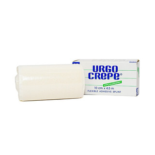 Băng keo thun co giãn Urgo Crepe size 10cm x 4.5m cố định phẫu thuật chỉnh hình, dự phòng chấn thương cơ khớp