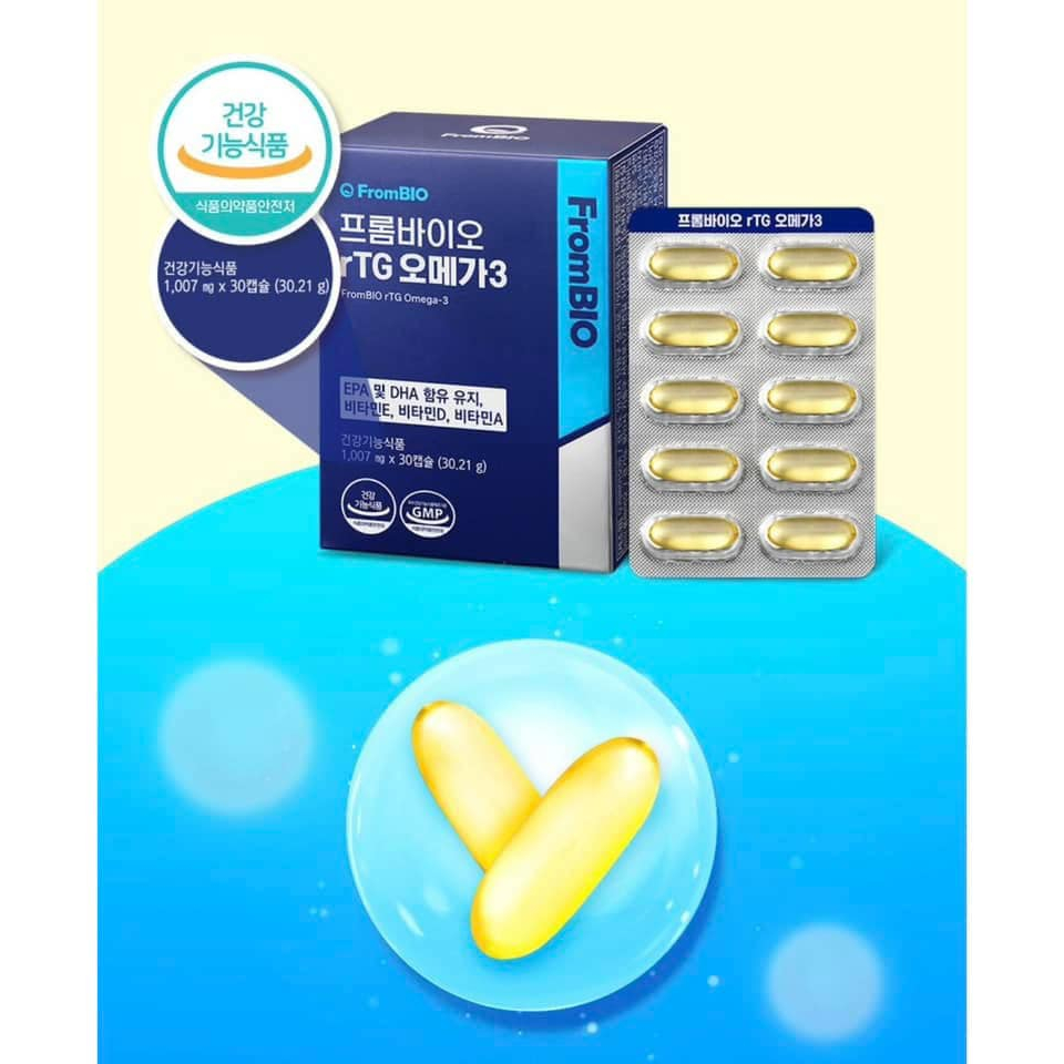 Omega 3 rTG của Tập đoàn From BIO 30 viên