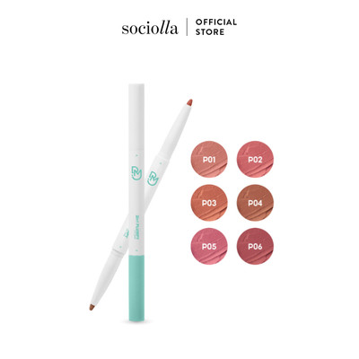 Chì Kẻ Viền Môi Hai Đầu Dearmay 2In1 Plumpy Lip Liner 0.46g
