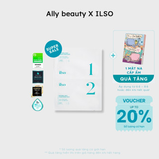 [ILSO Chính Hãng] [Tách set] Mặt Nạ Mũi Đẩy Mụn Đầu Đen Sợi Bã Nhờn Ilso Nose Pack