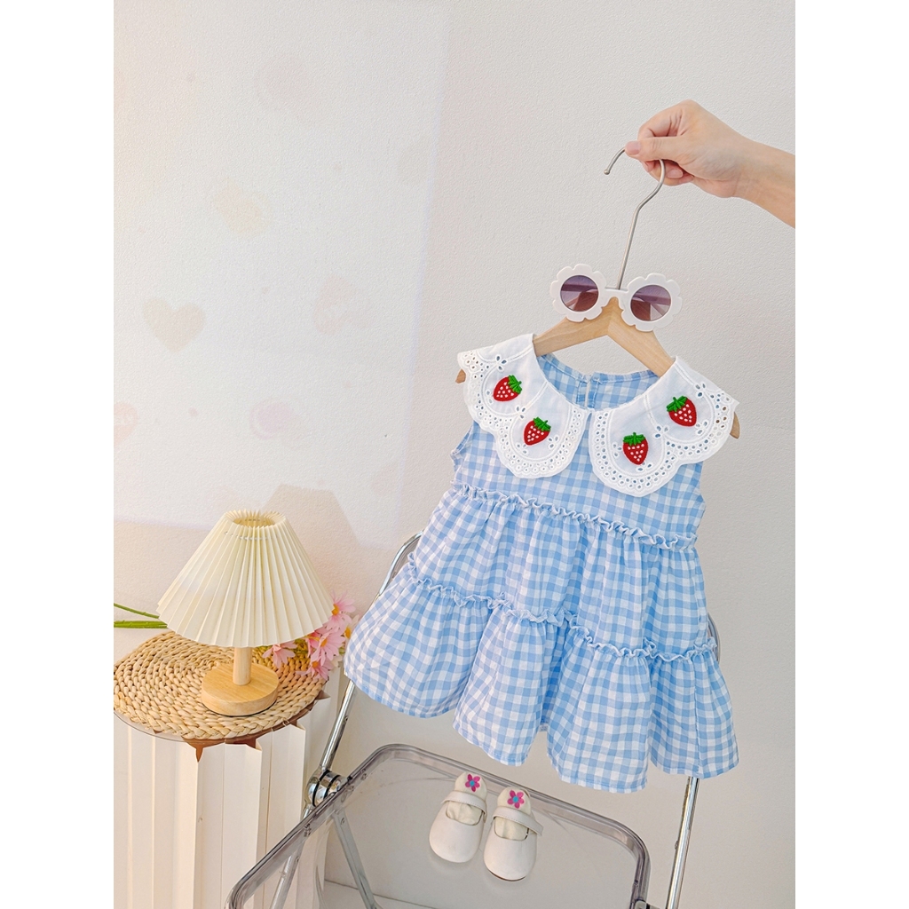 2025 New Baby Girl Princess Dress Summer Clothes 1-3 Years Old Girl's Skirt Girl's Western Style 2 B