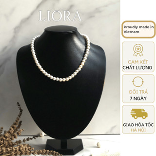 Vòng Cổ Ngọc Trai Nhân Tạo Nữ Cao Cấp | Phối Áo Dài Cách Tân, Truyền Thống – Dự Tiệc, Chụp Ảnh
