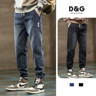 Quần Jean Jogger Nam Co Giãn, Cạp Chun Mặc Thoải Mái, Quần Bò Jogger Đẹp [BGJ-099]
