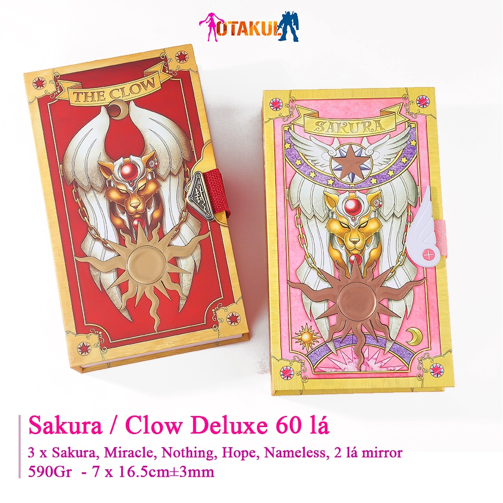 Bộ Bài Sakura Deluxe 60 Lá- Clow Deluxe 60 Lá - 14202