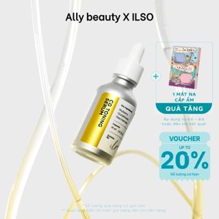    ilso Chính Hãng  Tinh chất dưỡng serum sáng da mờ thâm chống oxy hoá Ilso CG Toning Serum 30ml 