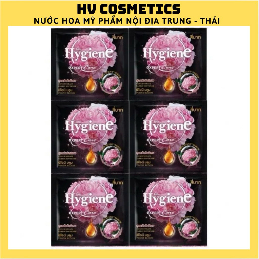 COMBO 120 GÓI XẢ VẢI HYGIENE THÁI LAN HƯƠNG THƠM HUYỀN BÍ QUYẾN RŨ