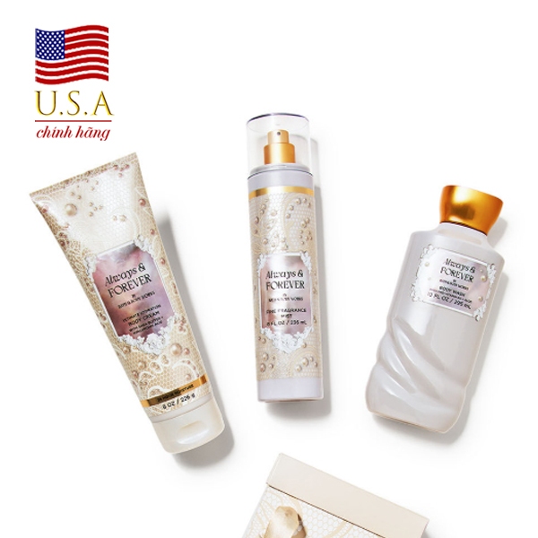 Chính hãng Mỹ | ALWAYS & FOREVER | Xịt thơm Body Mist - Bath and Body Works 236ml