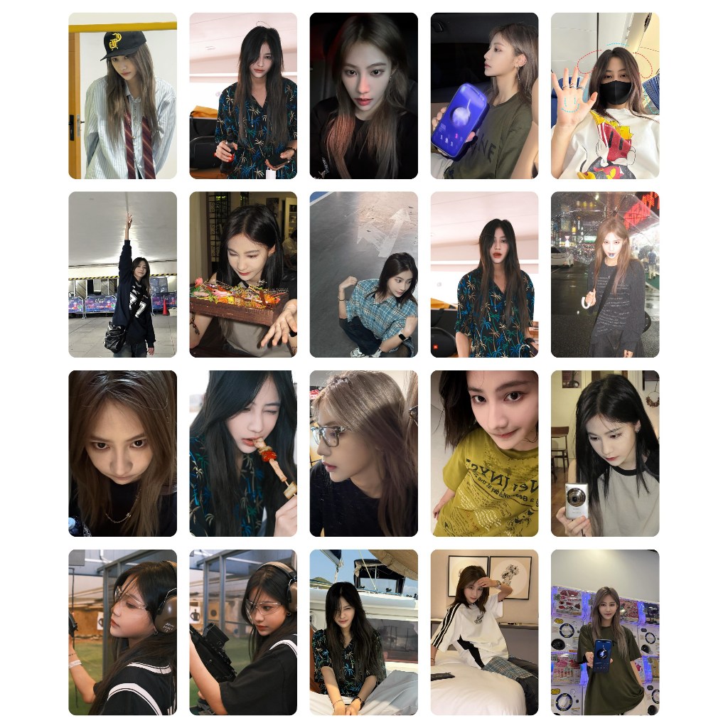 Lomo card 1 mặt VNK-40 ảnh bo góc Viên Nhất Kỳ Yuan YiQi - IG