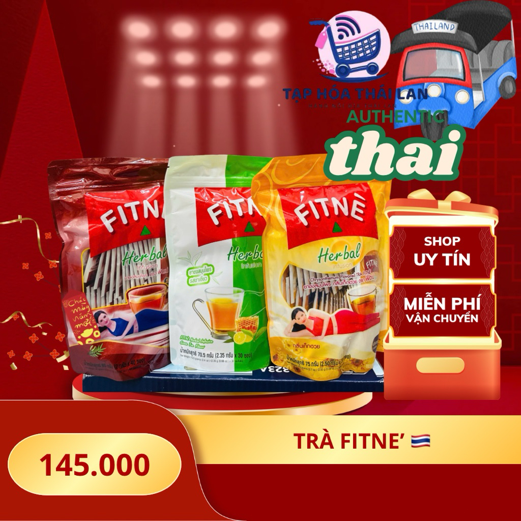 Trà thảo mộc FITNE’ [ NỘI ĐỊA THÁI ]
