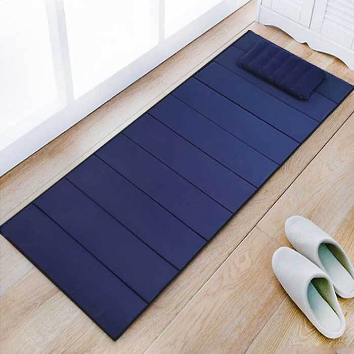 Đệm ngủ văn phòng xếp gấp gọn nhẹ, nệm đơn cá nhân 1 người hoặc 2 người nằm, thảm topper gấp gọn như