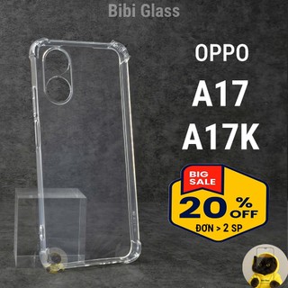  Ốp lưng OPPO A17K   A17 silicon trong suốt dẻo cao cấp chống sốc bảo vệ điện thoại 
