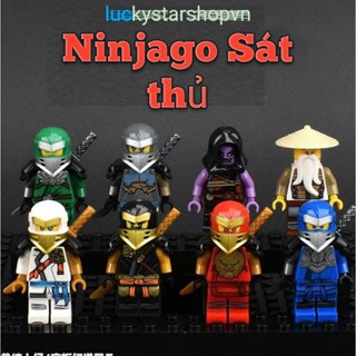 Ninjago 8 Sát thủ - Đồ chơi lắp ráp minifigures mô hình lgo siêu anh hùng