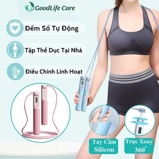  Dây Nhảy Thể Dục Có Đếm Số Điện Tử Dây Nhảy Đếm Số Điện Tử Tay Cầm Chống Trượt 