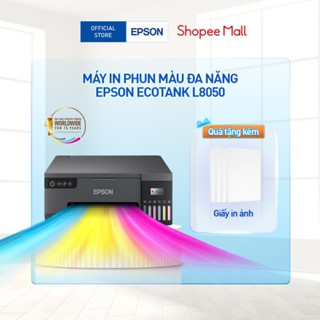 Máy In Epson Ecotank L8050 Thiết Kế Nhỏ Gọn In 6 Màu Mực Độ Phân Giải Cao