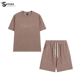 Bộ Thể Thao Nam Mùa Hè Mặc Ở Nhà Chất Cotton Xốp Thái Siêu Xịn