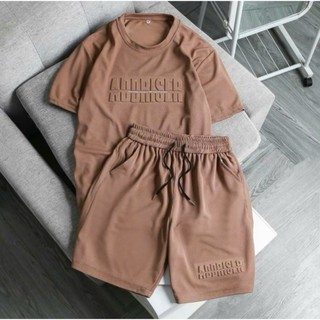 Bộ Thể Thao Nam Mùa Hè Mặc Ở Nhà Chất Cotton Xốp Thái Siêu Xịn
