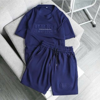 Bộ Thể Thao Nam Mùa Hè Mặc Ở Nhà Chất Cotton Xốp Thái Siêu Xịn