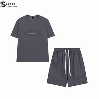 Bộ Thể Thao Nam Mùa Hè Mặc Ở Nhà Chất Cotton Xốp Thái Siêu Xịn