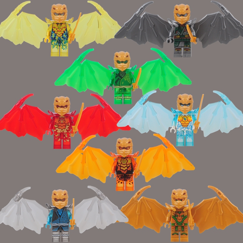 Ninjago Rồng Dragon RIsing MInifigures - Mô hình đồ chơi lắp ráp TH