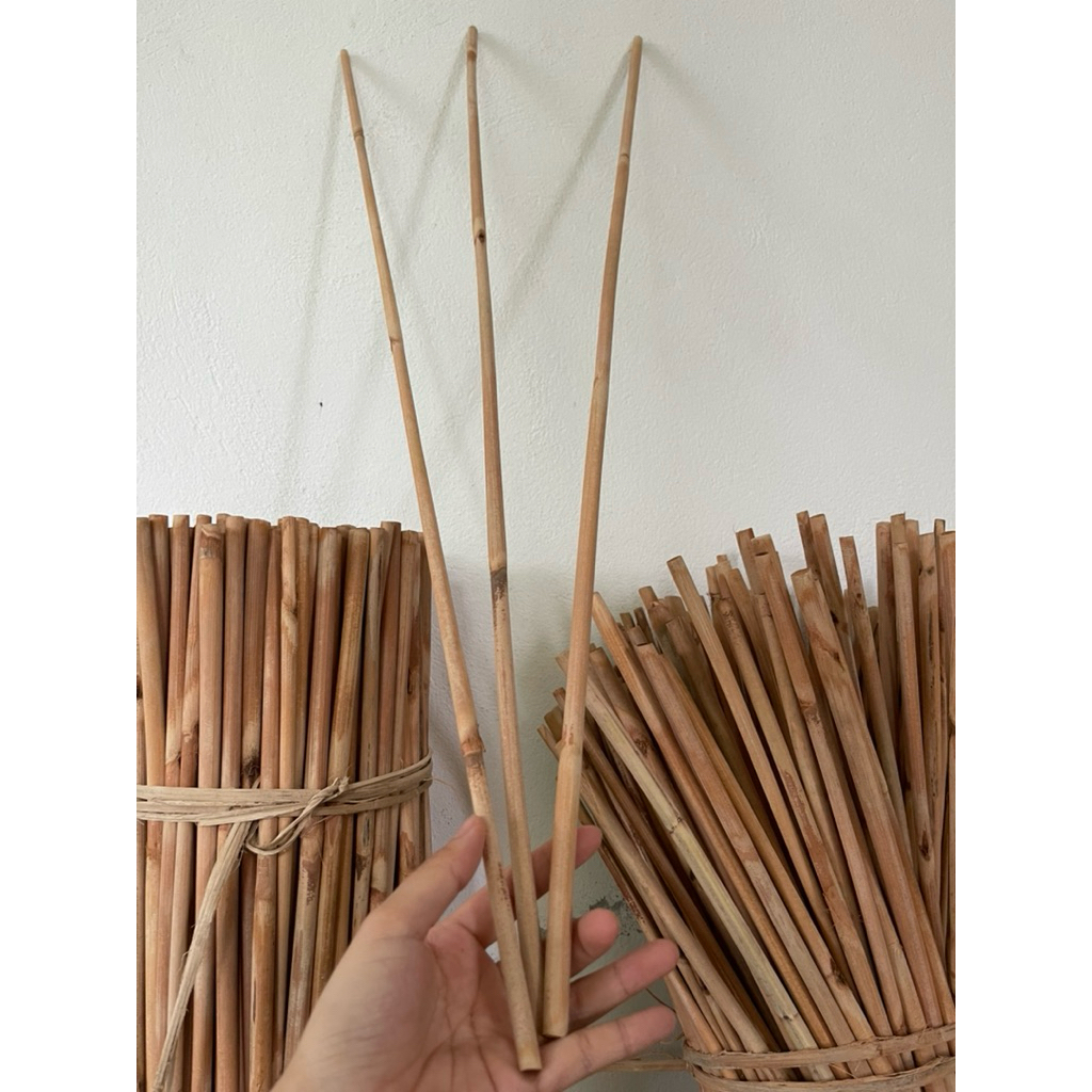 Set 3 cây roi mây dẻo dai dài 80cm bền đẹp