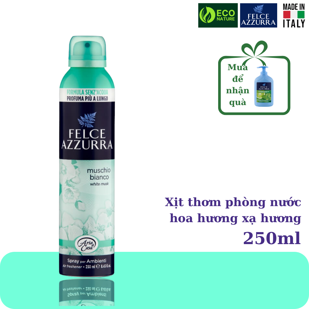 Xịt thơm phòng nước hoa  Felce Azzurra - 250ml - NK Ý