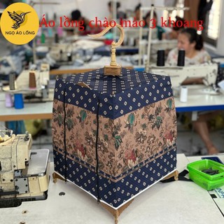  Áo lồng chim chào mào chất thô họa tiết mới mã 09 chống nóng cản gió Ngọ áo lồng 