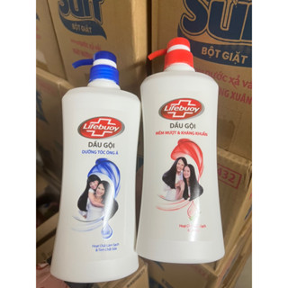  Dầu gội Lifebuoy Dưỡng tóc óng ả  Mềm mượt & kháng khuẩn 640g 