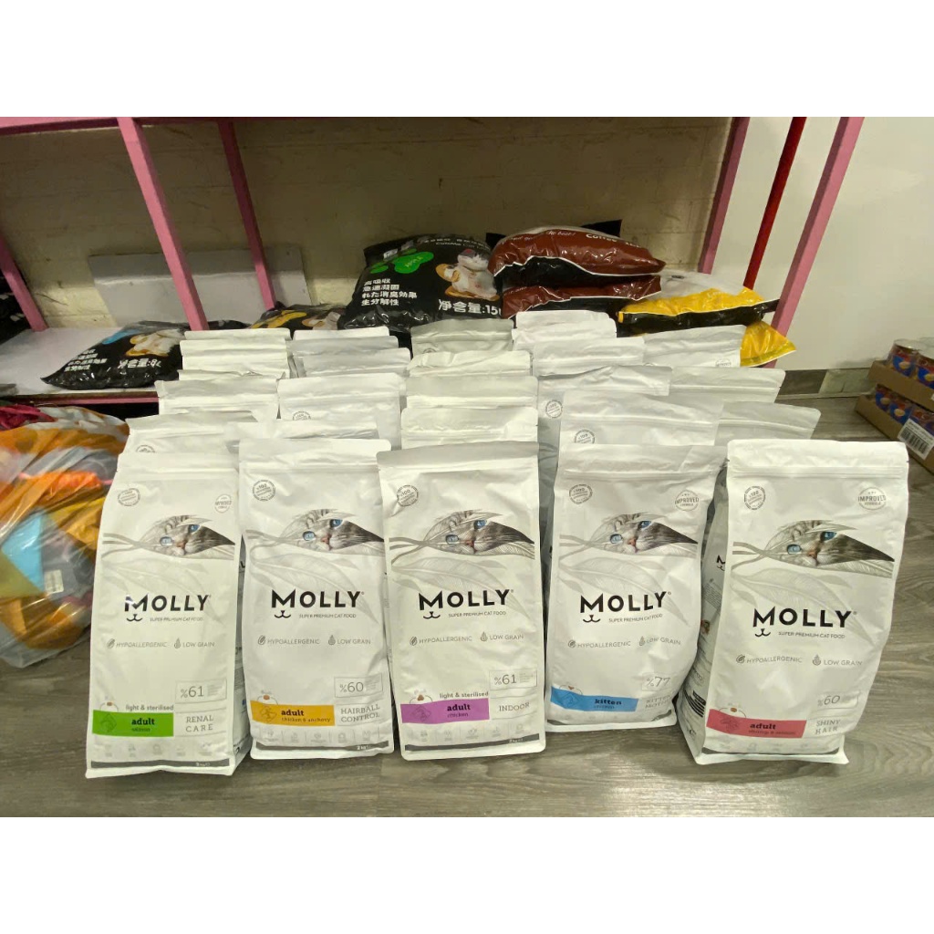   1KG  HẠT CHO MÈO MOLLY 1KG bao chia - Nhập khẩu Thổ Nhỉ Kỳ 