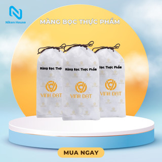 Màng Bọc Thực Phẩm Vinh Đạt (Size vừa) - An Toàn, Chống Thấm, Giữ Thực Phẩm Tươi Lâu