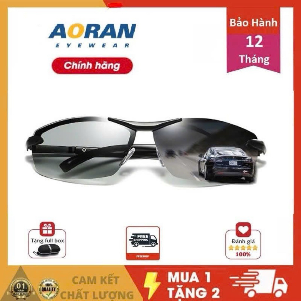 Kính phân cực đi ngày đêm đổi màu AORAN A289 - Kính Mắt Kingshop Bảo Hành 1 Năm | BigBuy360 - bigbuy360.vn