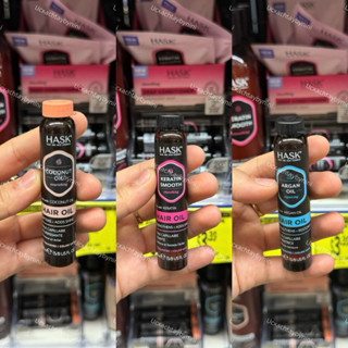   Bill Úc  Dầu Dưỡng Tóc HASK 18ml – Phục Hồi Hư Tổn Bóng Mượt Tức Thì  Argan   Keratin   Coconut  