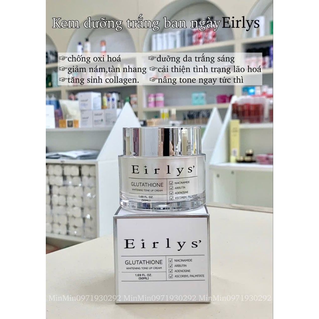 Kem dưỡng da căng bóng Eirlys Hàn Quốc 50ml(kem đêm)