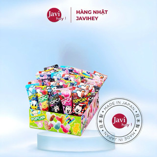 Kẹo Mút Glico Mickey Disney PopCan Nhật Bản Cho bé Không Gây Sâu Răng