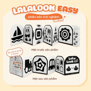  Sách âm thanh Lalalook easy đồ chơi kích thích phát triển não bộ và thị giác cho bé từ 0m Baby Born shop 