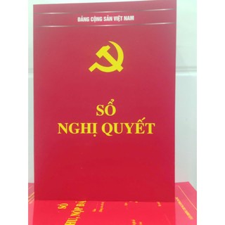 Sổ Nghị Quyết – Dày 200 trang, Bìa Mềm - Kích Thước 20x 28cm